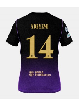 Muži Futbalové oblečenie Barcelona Karim Adeyemi #14 2026-27 Krátky Rukáv - Preč